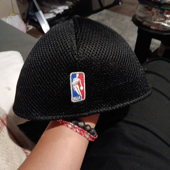 New Era Houston Rockets 59Fifty Fitted Hat NBA Size Medium - Black And White - Picture 5 of 5